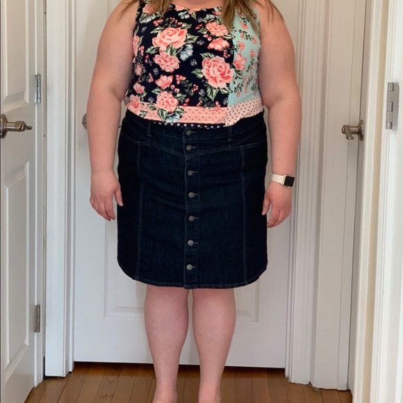 Style & Co Denim Skirt - Picture 6 of 6